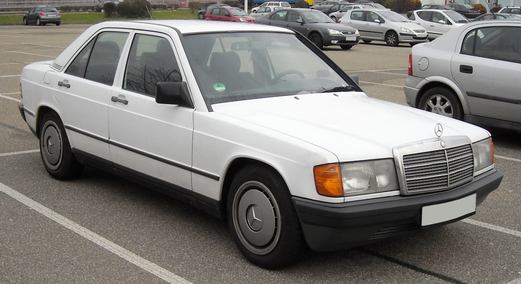 Mercedes - 190 W201 Tellerpaneel reparatie